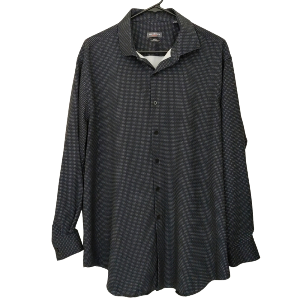 Van Heusen Traveler Stretch Slim Fit Long Sleeves Shirt